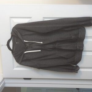 Gray SO full zippered hoodie